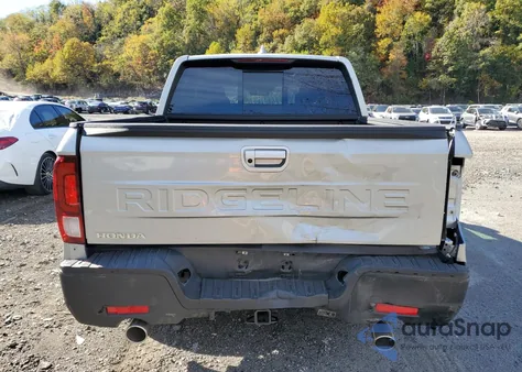 2025 Honda Ridgeline Rtl from USA, damaged, VIN 5FPYK3F55SB028552